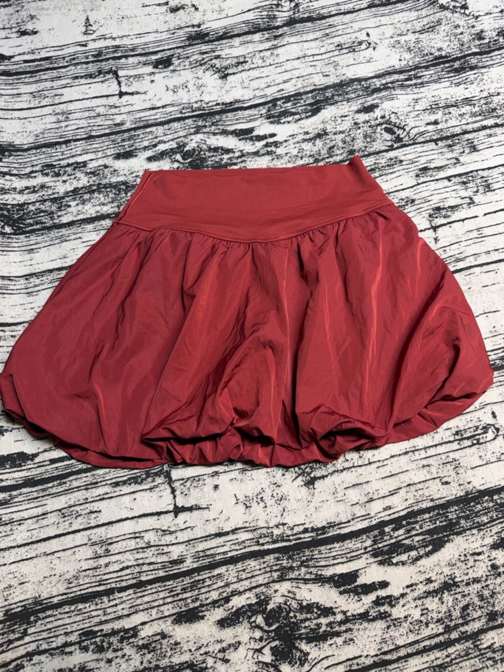 aerie Crimson Bubble Skort